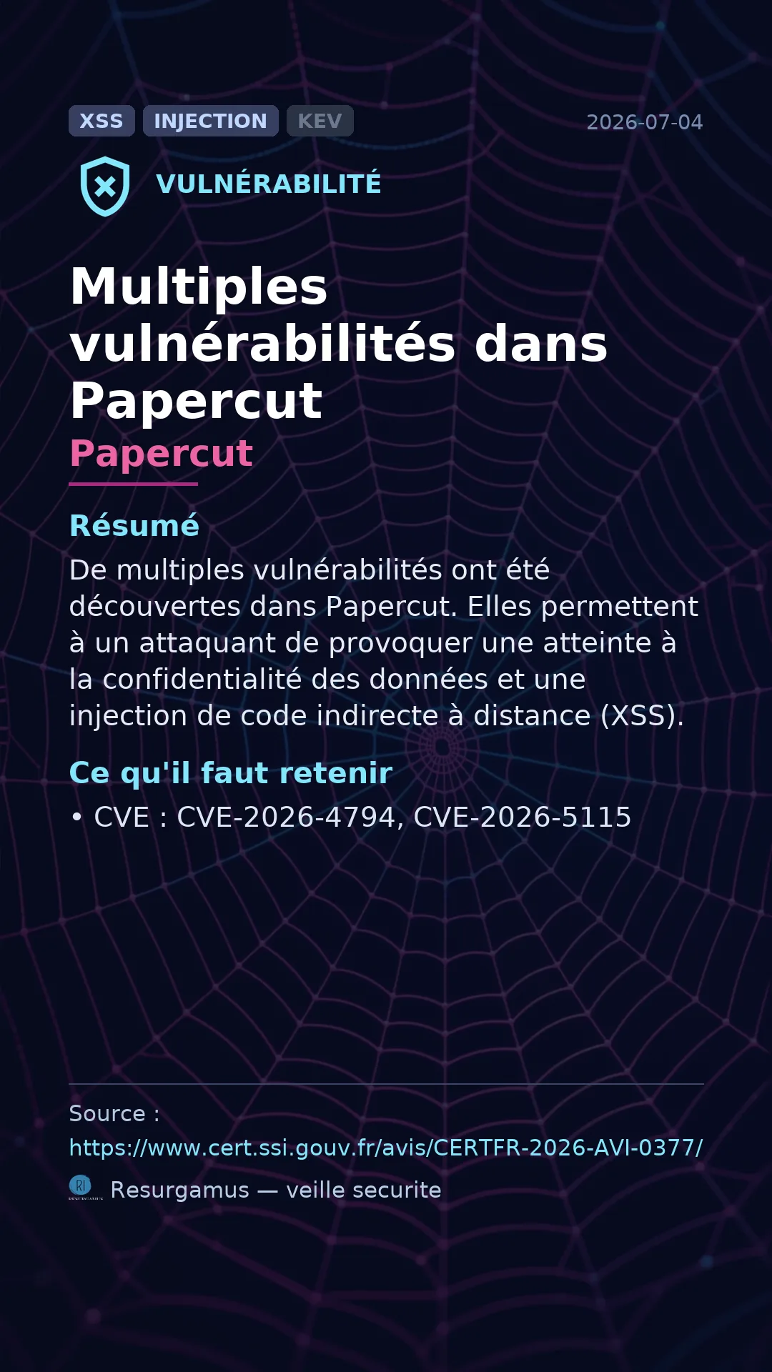 CVE-2026-4794 Papercut Vulnerability