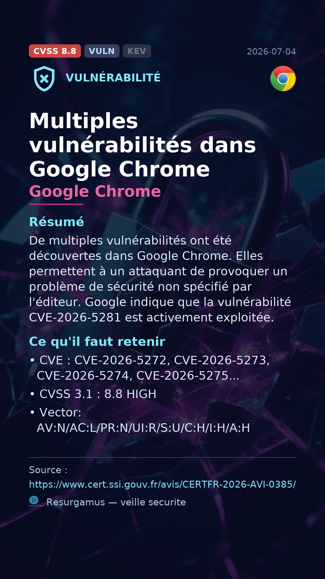CVE-2026-5272 Google Chrome Vulnerability