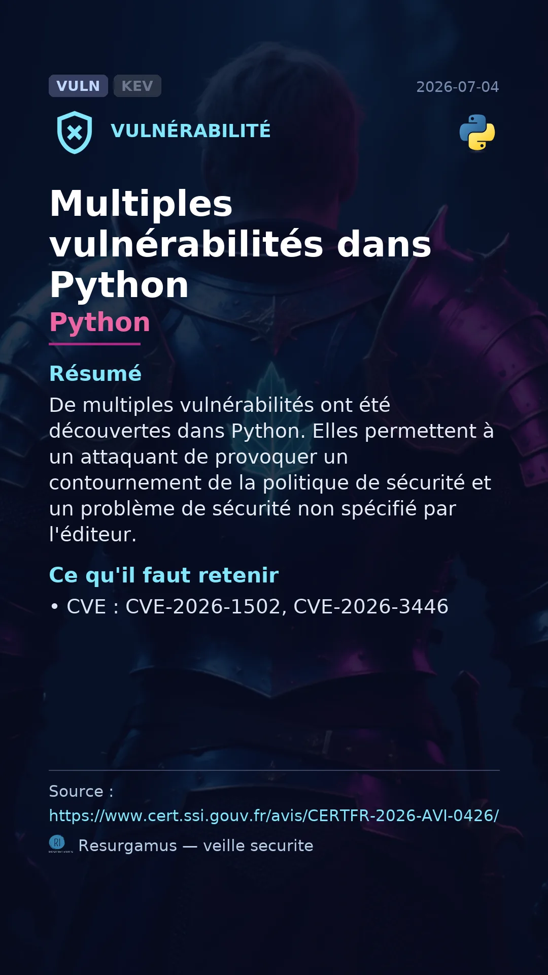 CVE-2026-1502 Python Vulnerability