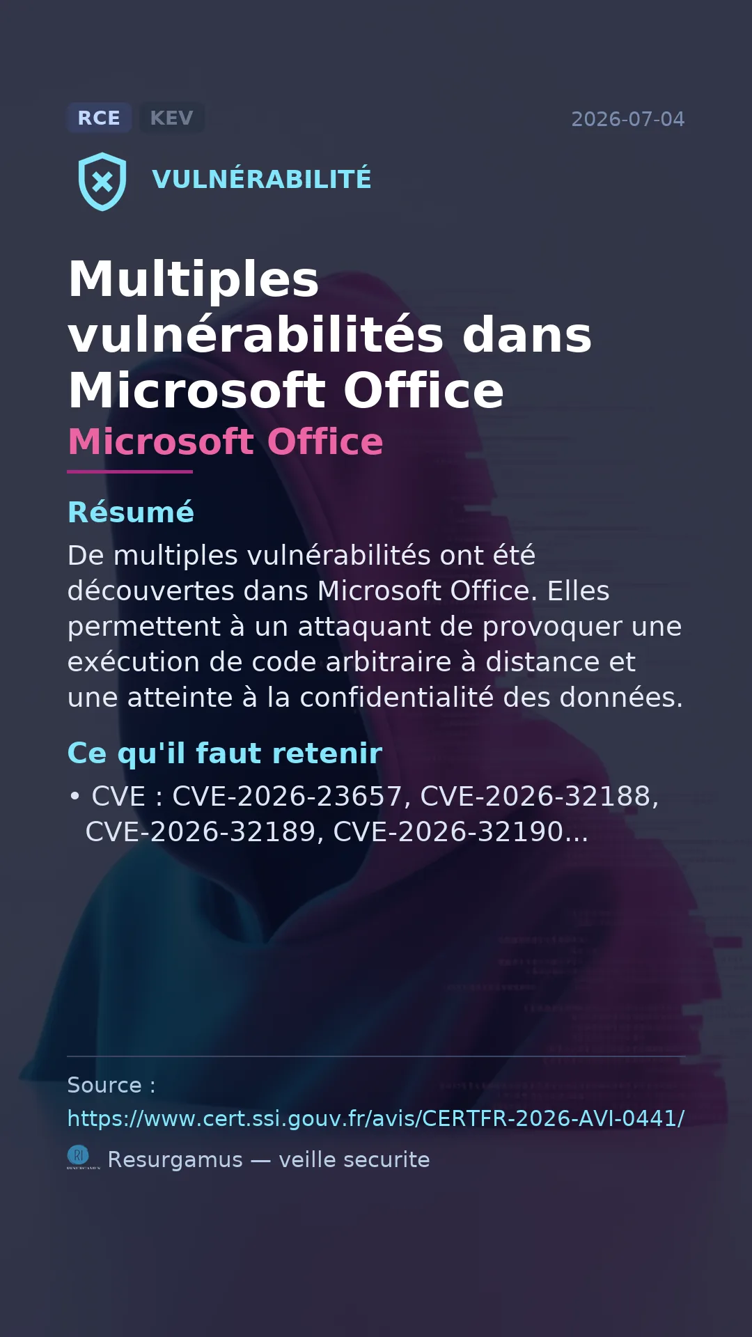 CVE-2026-23657 Microsoft Office Vulnerability