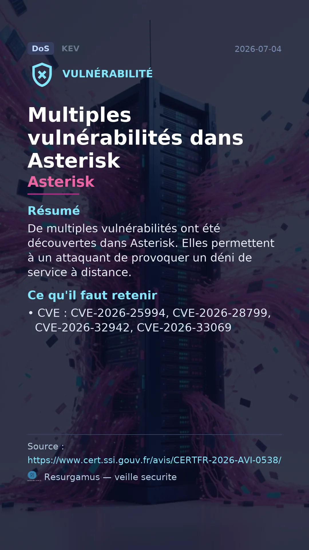 CVE-2026-25994 Asterisk Vulnerability