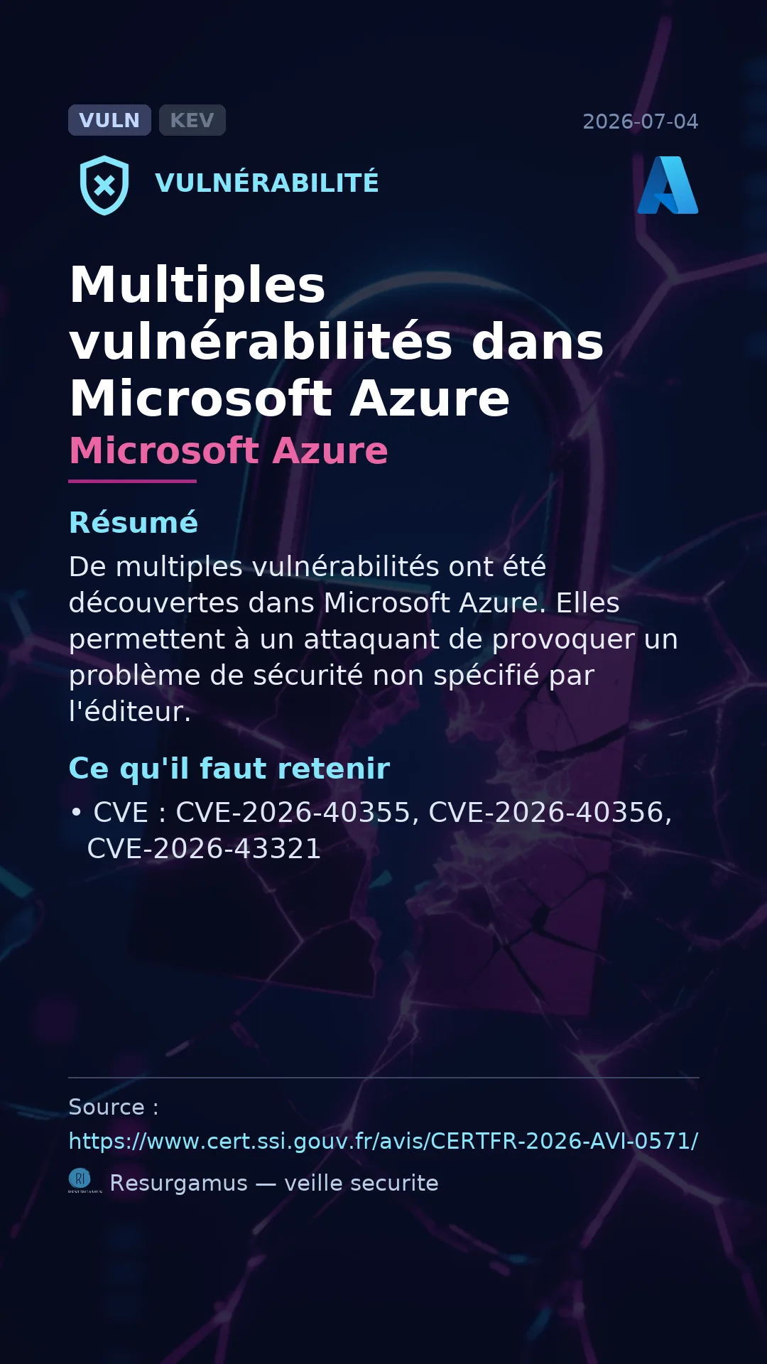 CVE-2026-40355 Microsoft Azure Vulnerability