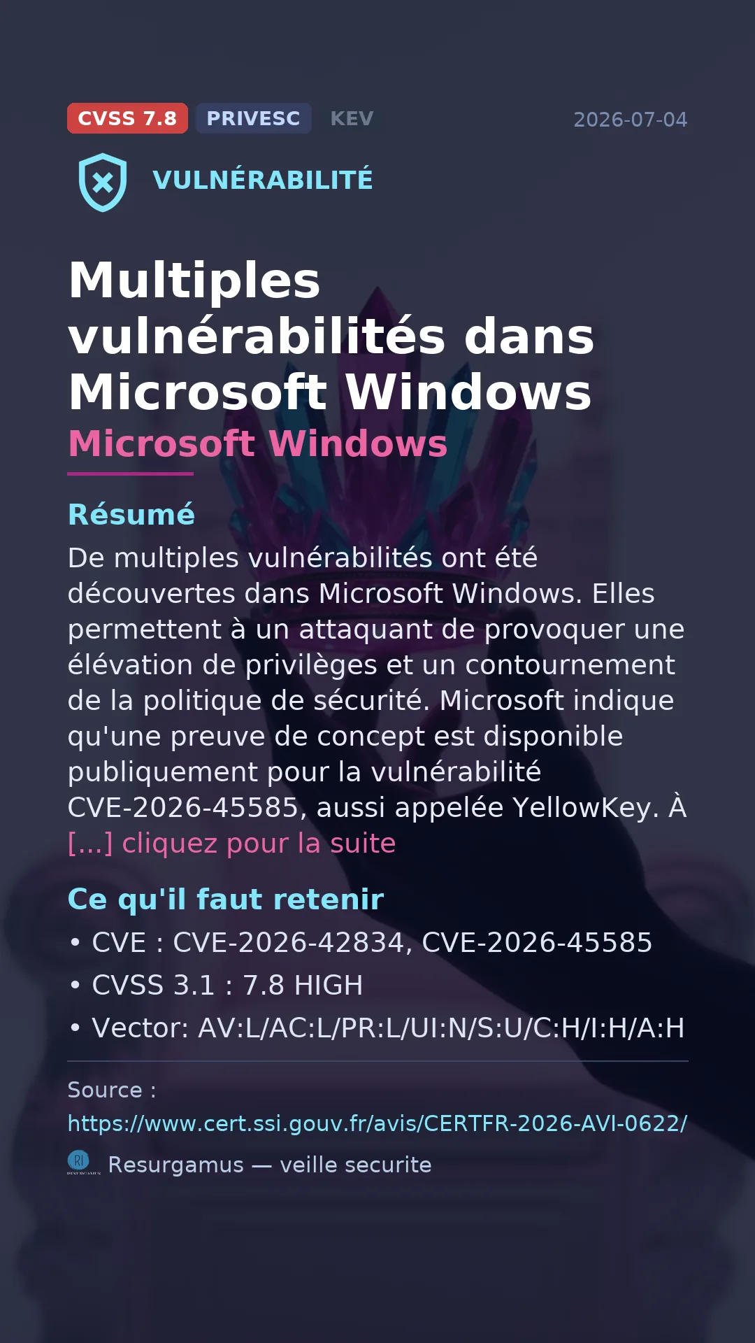CVE-2026-42834 Microsoft Windows Vulnerability