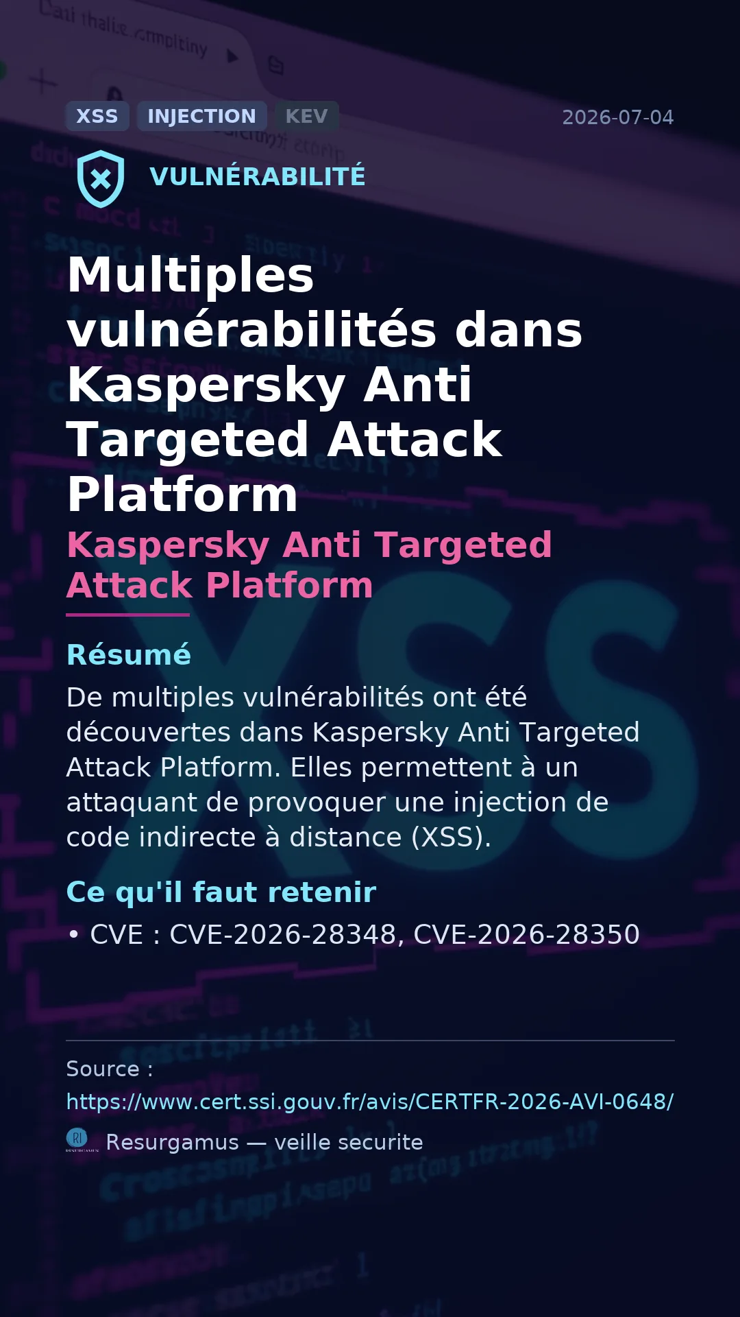 CVE-2026-28348 Kaspersky Anti Targeted Attack Platform Vulnerability