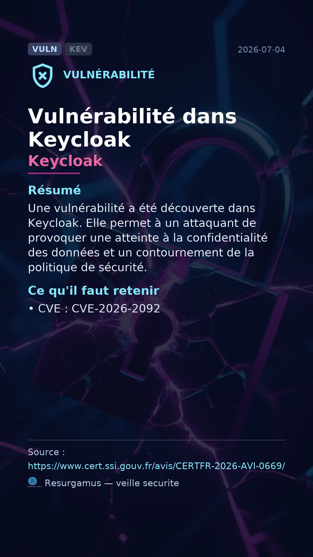 CVE-2026-2092 Keycloak Vulnerability