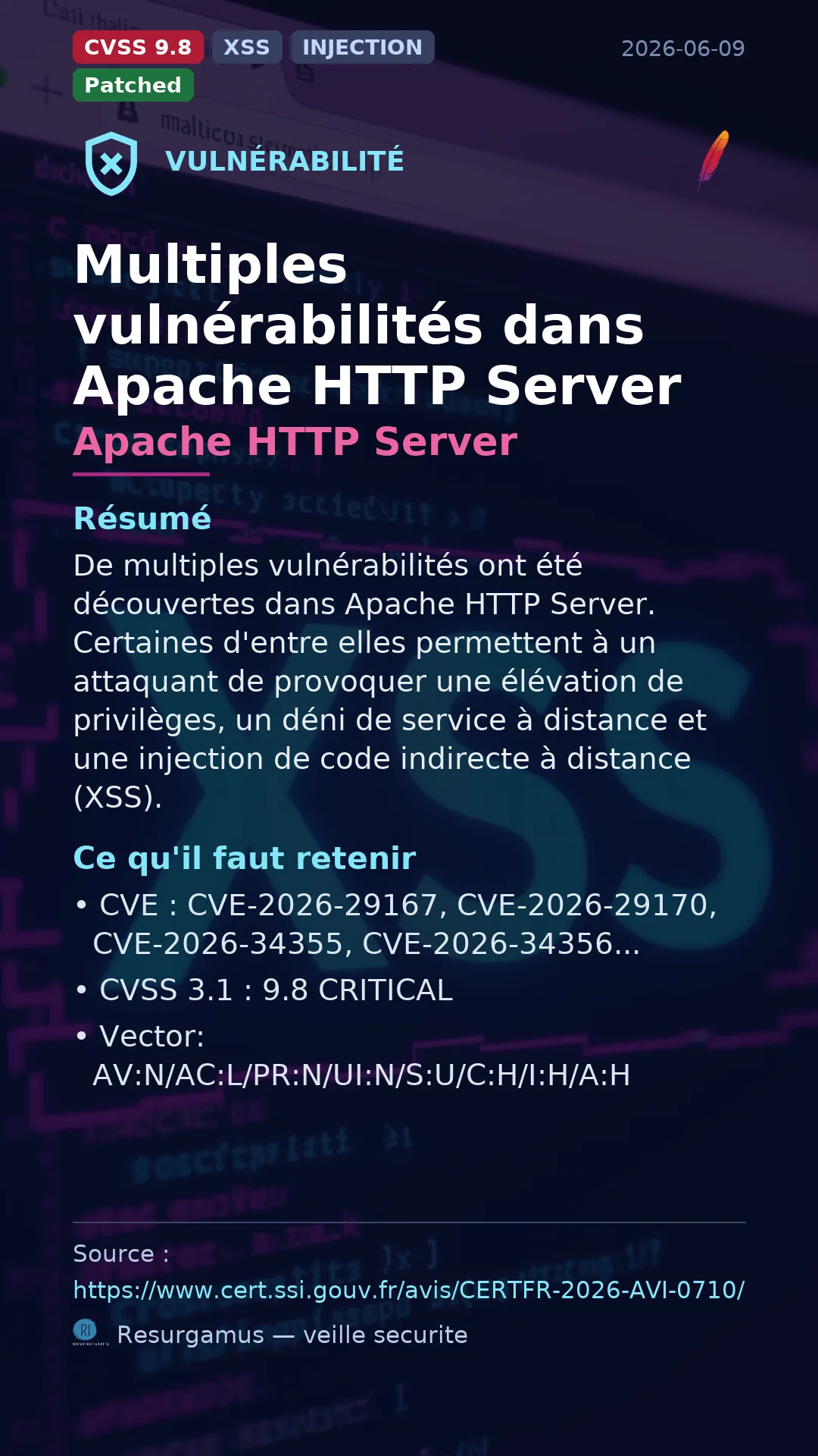 CVE-2026-29167 Apache HTTP Server Vulnerability