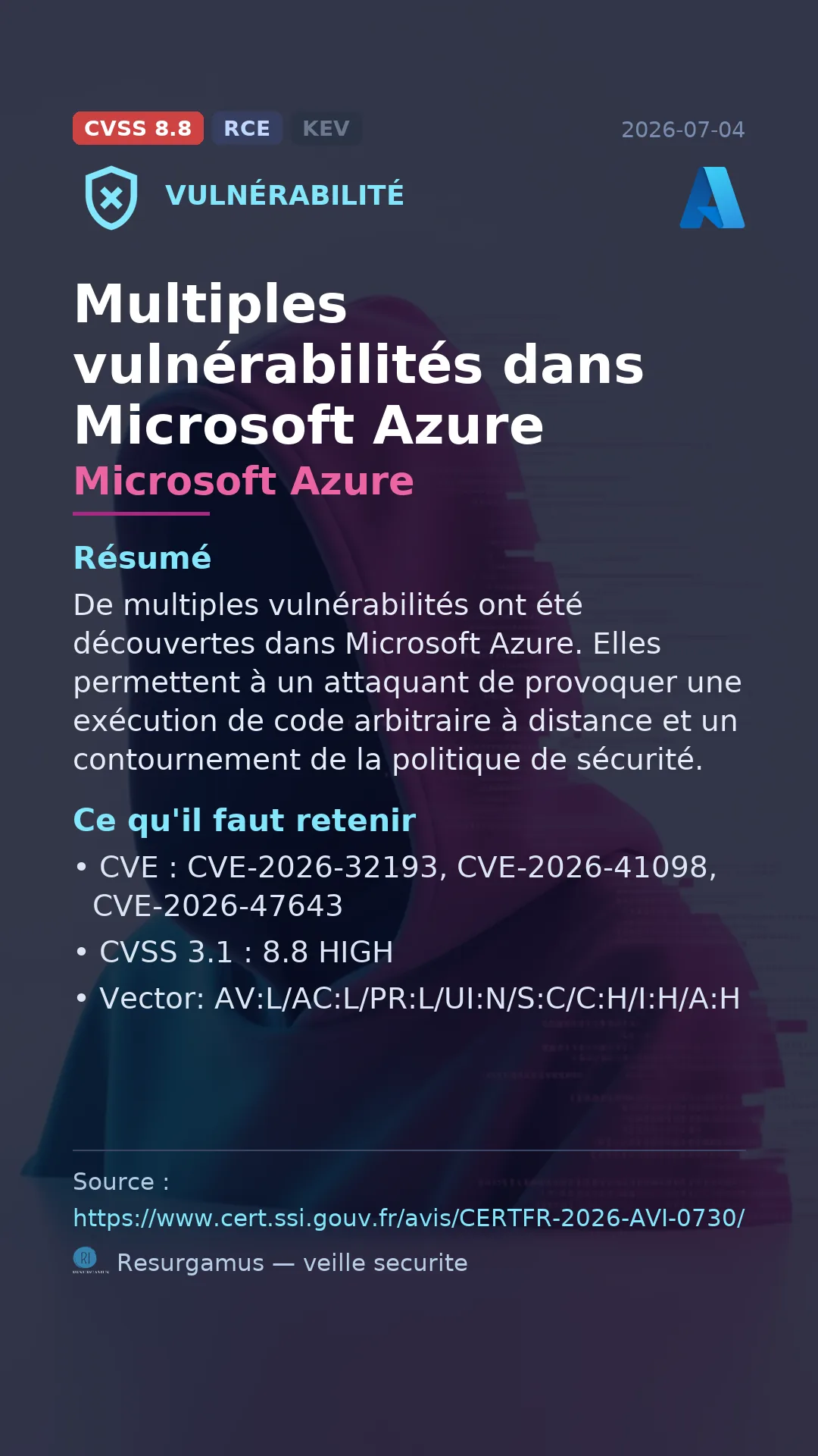CVE-2026-32193 Microsoft Azure Vulnerability