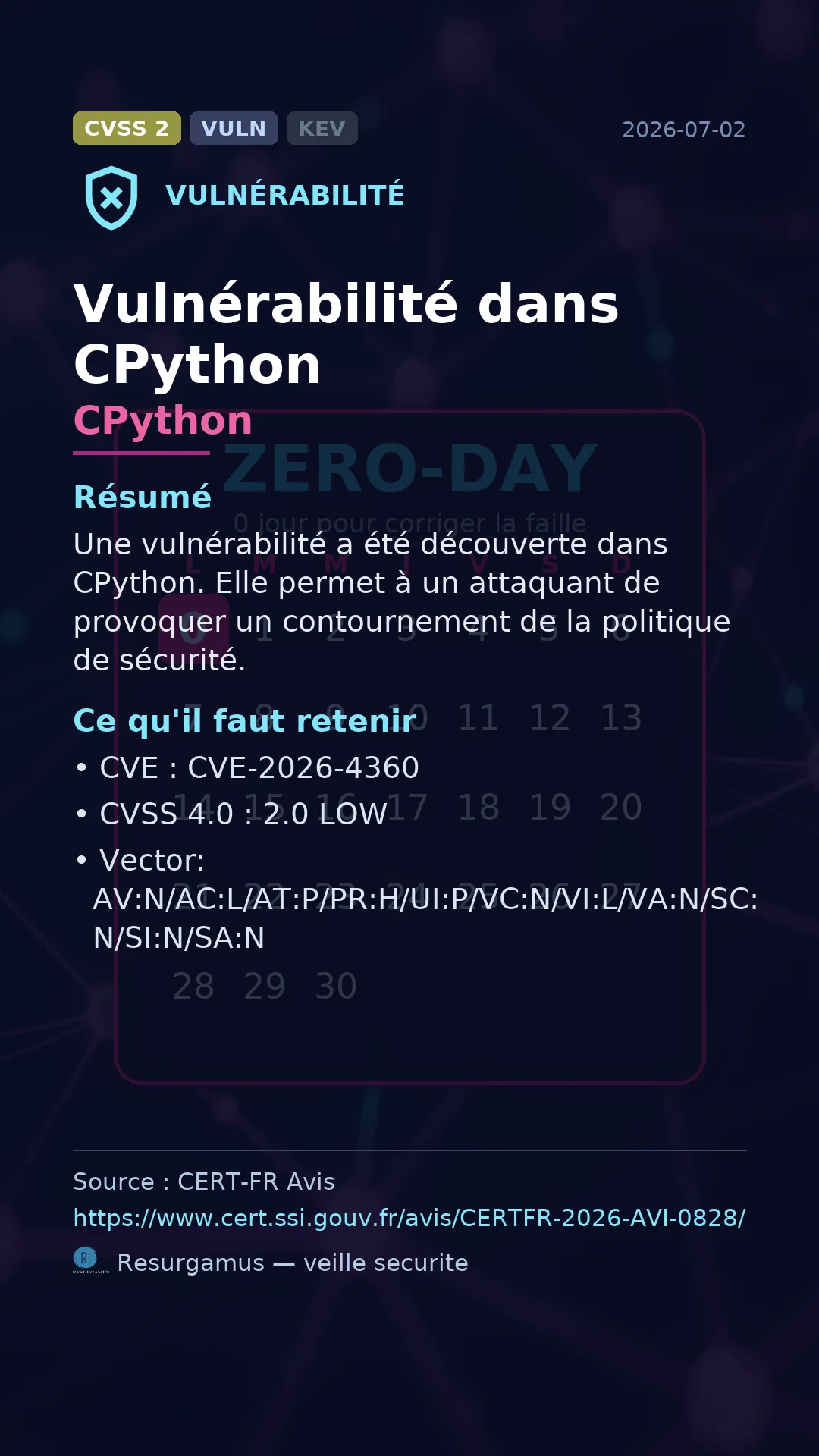 CVE-2026-4360 - CPython vulnerability