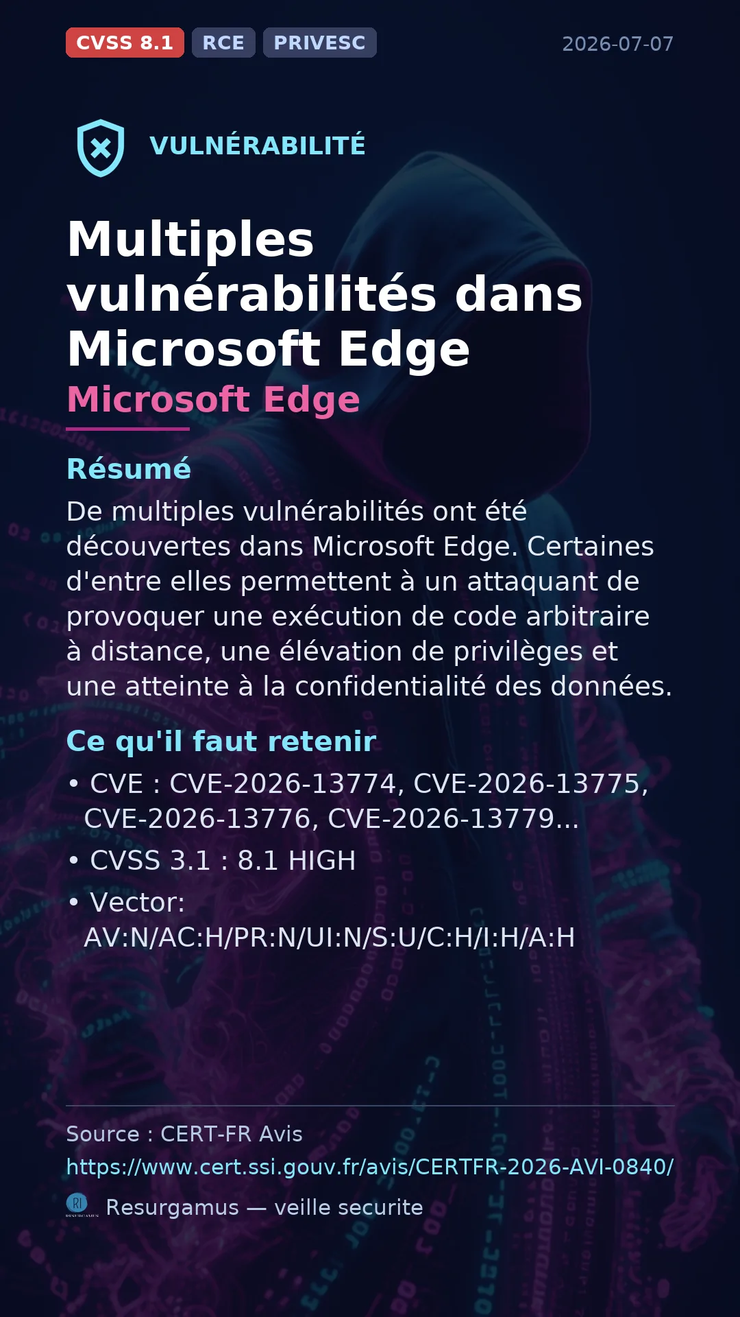 CVE-2026-13774 - Microsoft Edge vulnerability