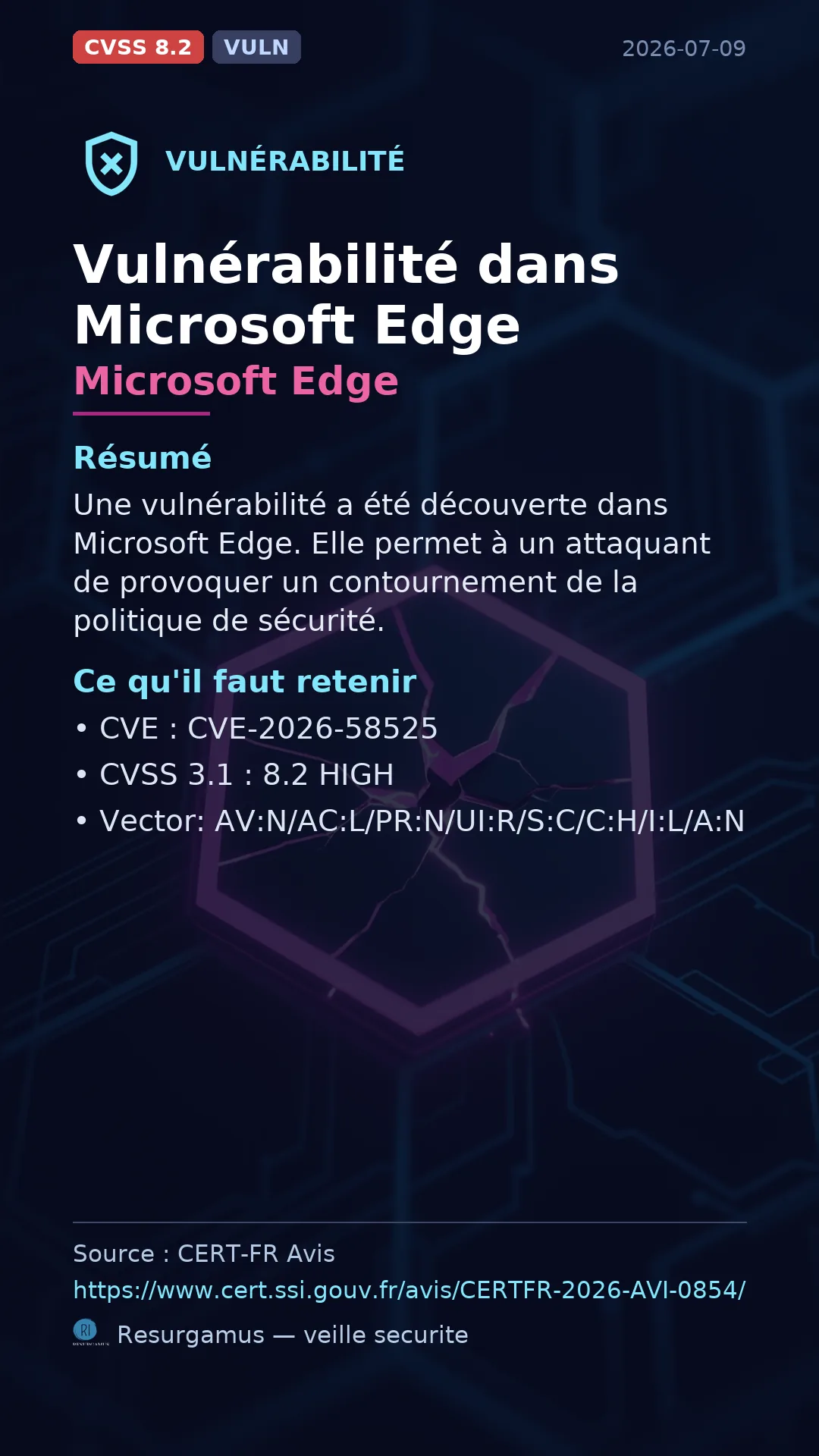 CVE-2026-58525 - Microsoft Edge vulnerability