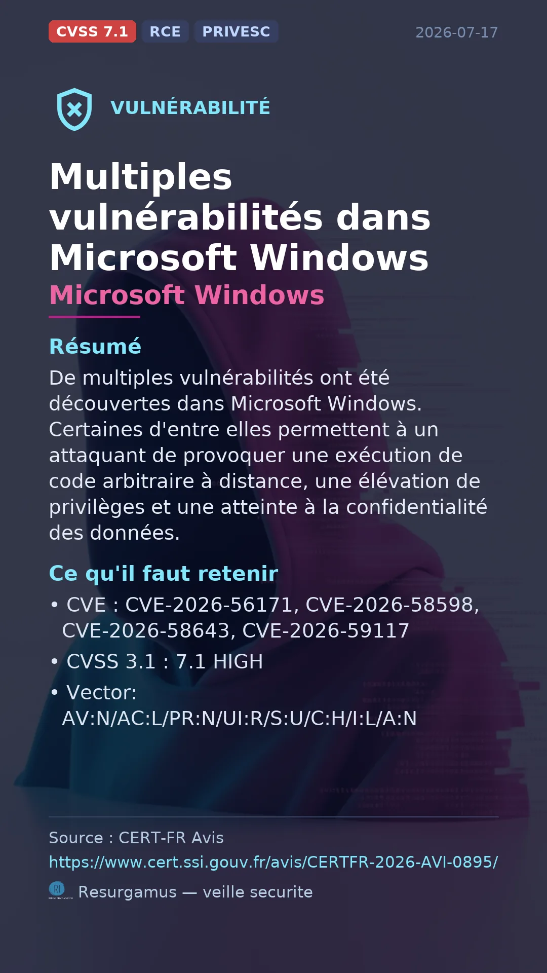 CVE-2026-56171 - Microsoft Windows vulnerability