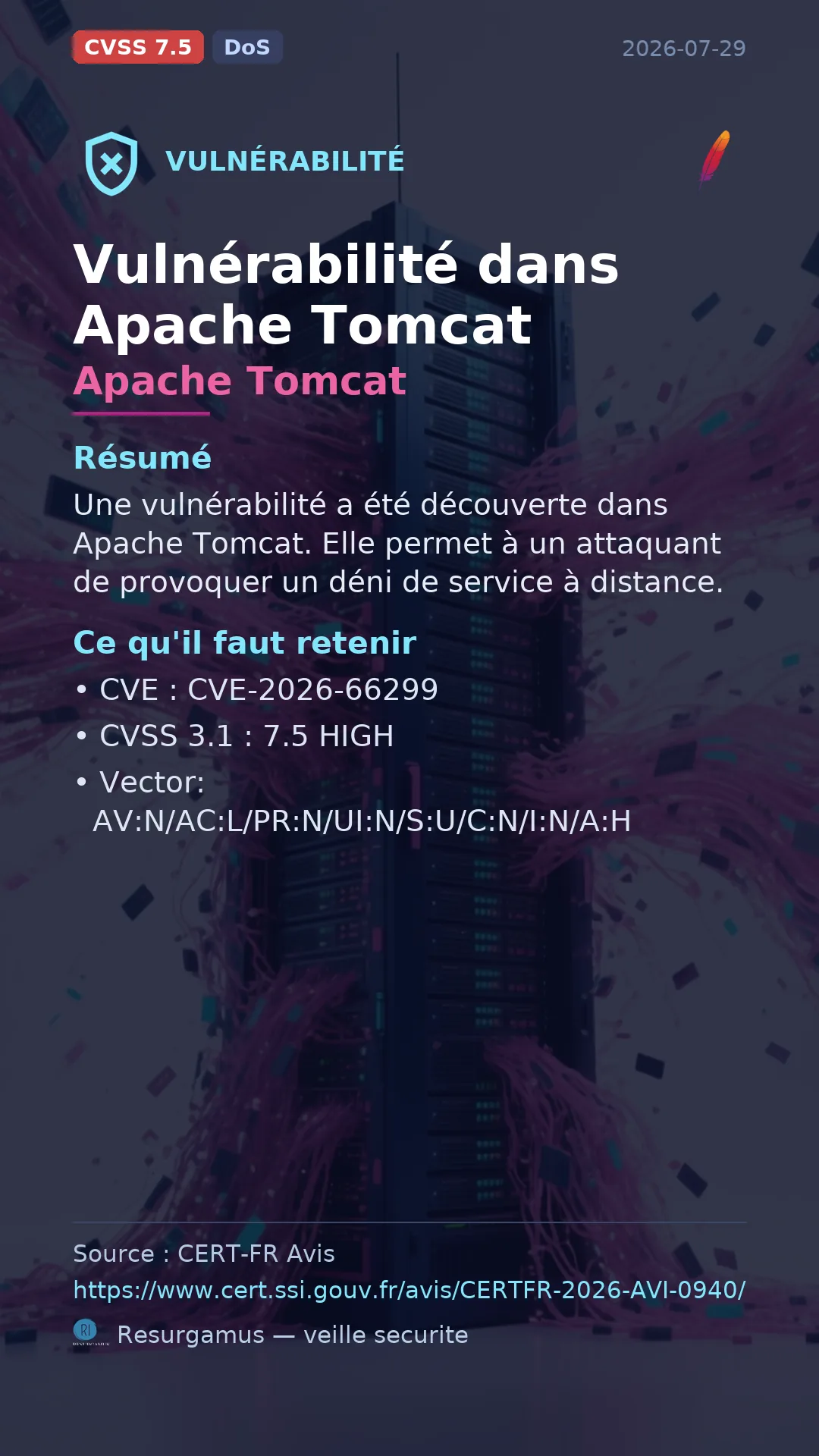 CVE-2026-66299 Apache Tomcat Vulnerability