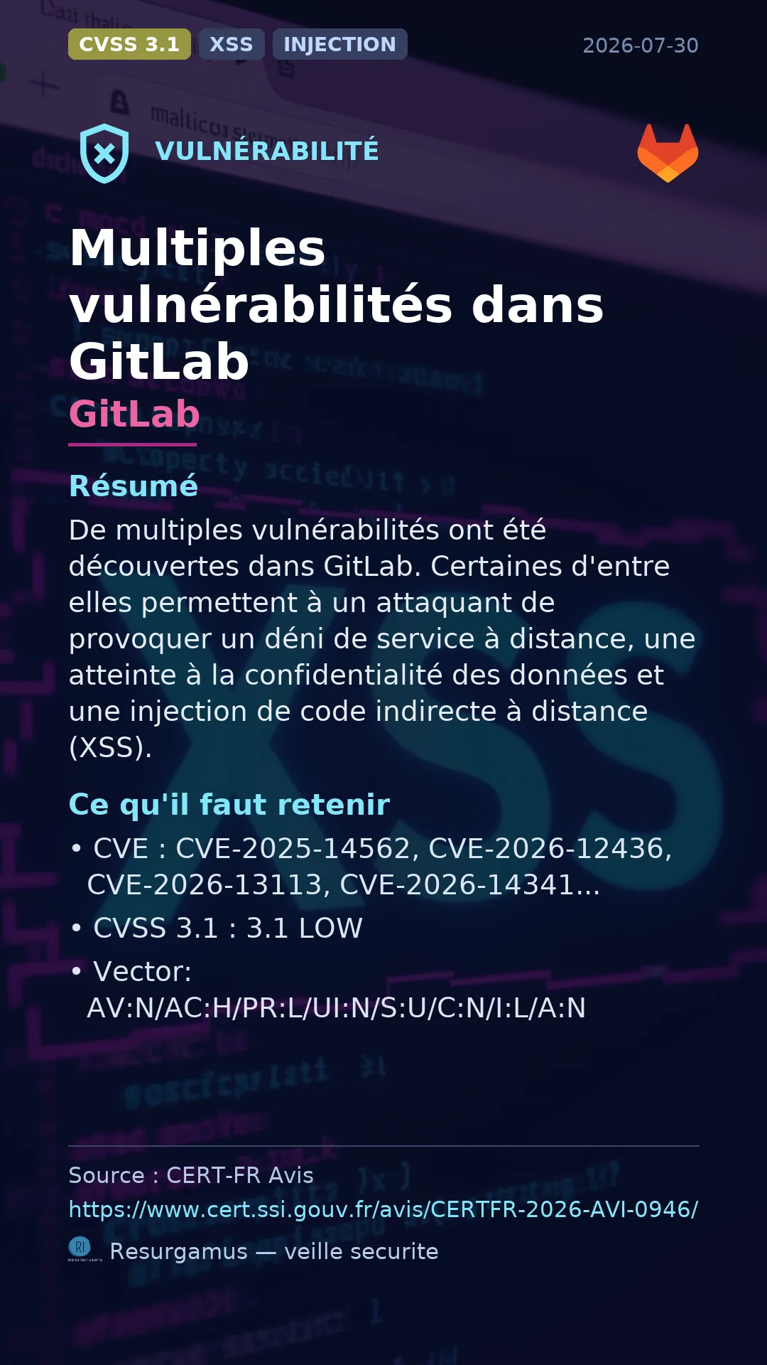 CVE-2025-14562 GitLab Vulnerability