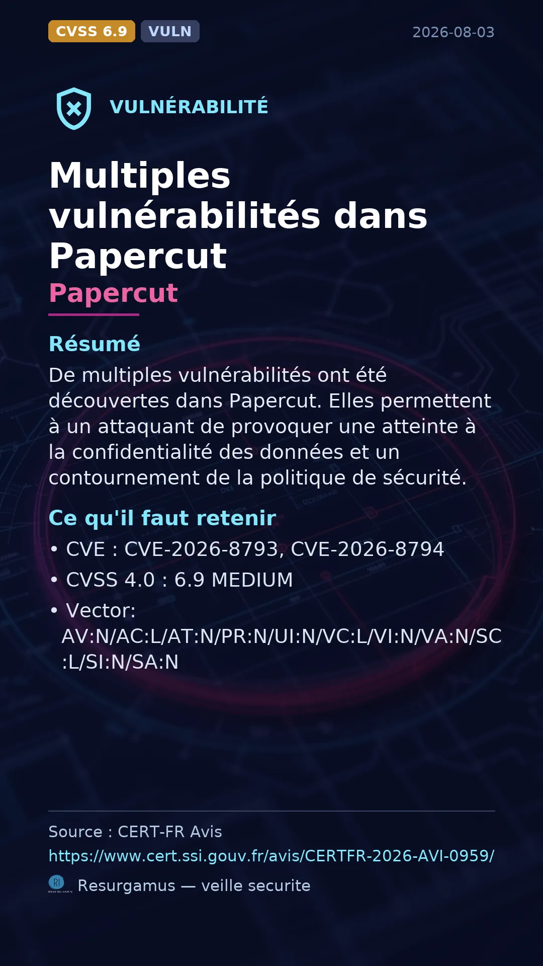 CVE-2026-8793 Papercut Vulnerability